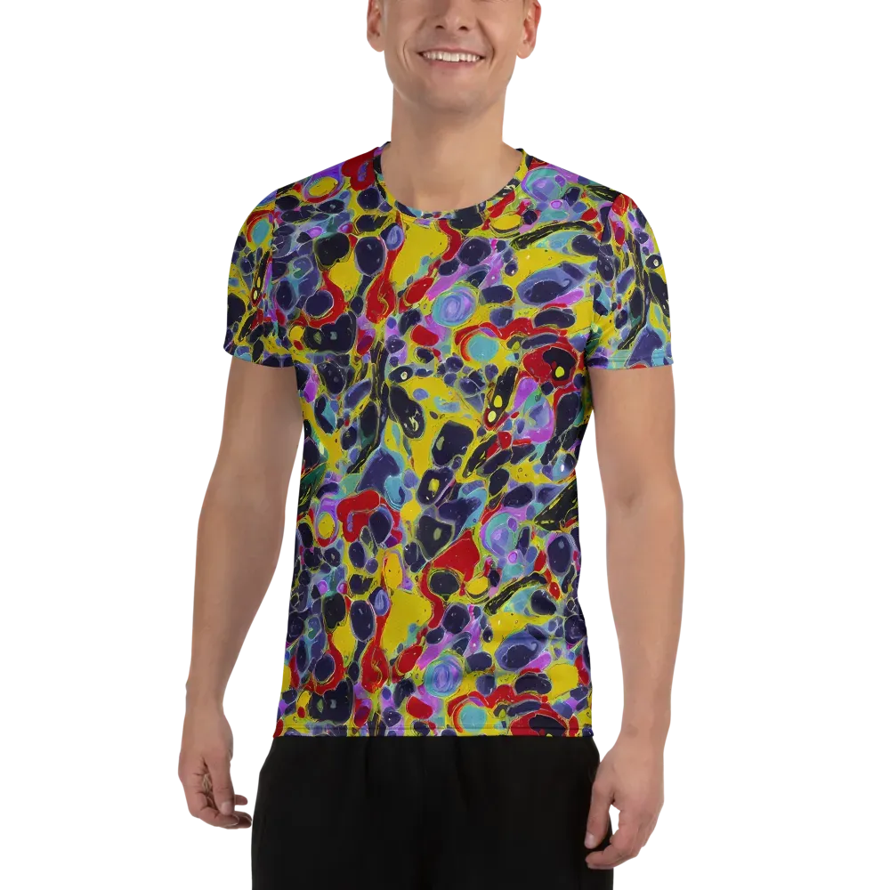 Acid Jewelbox on Men's Athletic T-Shirt — Front