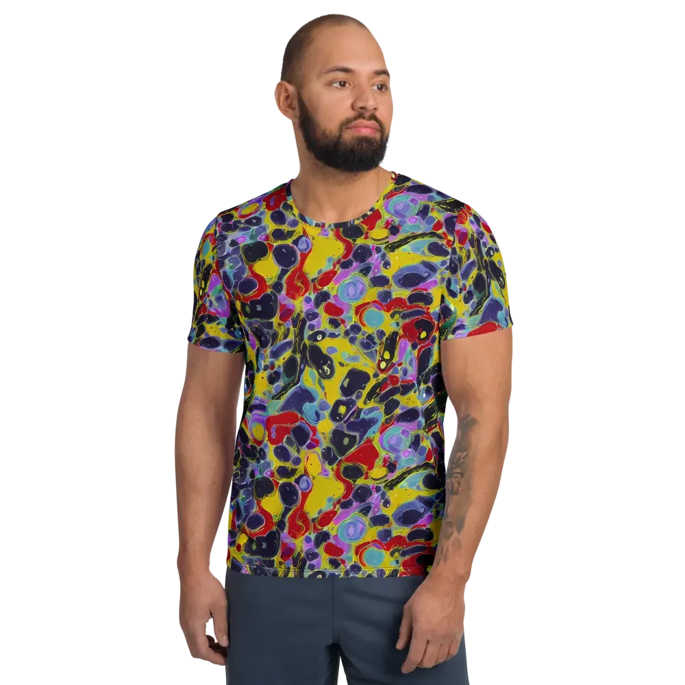 Acid Jewelbox on Men's Athletic T-Shirt — Front