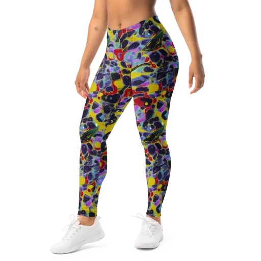 Acid Jewelbox on a Leggings