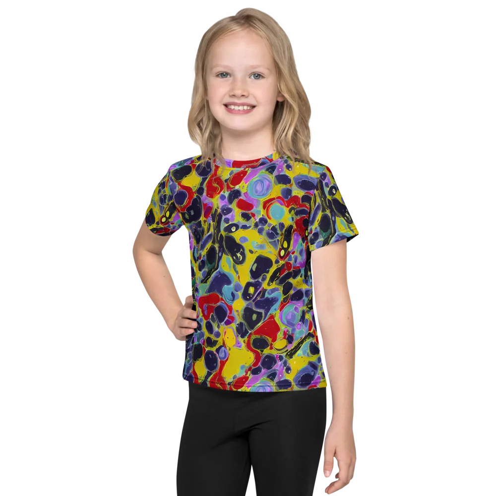 Acid Jewelbox on Kids Crew Neck T-Shirt — Front