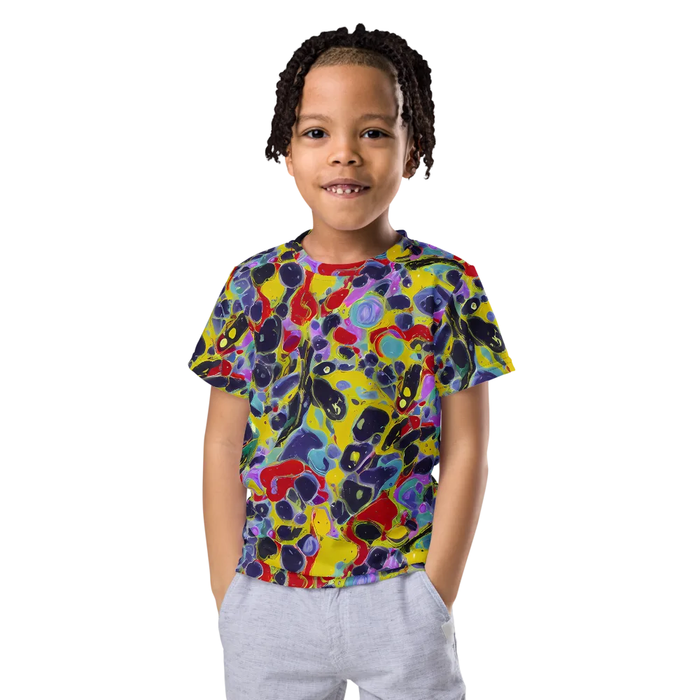 Acid Jewelbox on Kids Crew Neck T-Shirt — Front