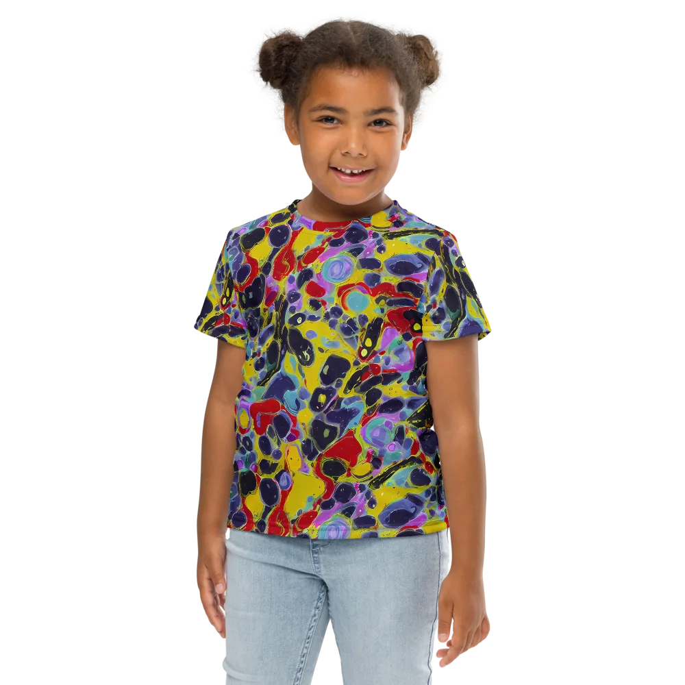 Acid Jewelbox on Kids Crew Neck T-Shirt — Front