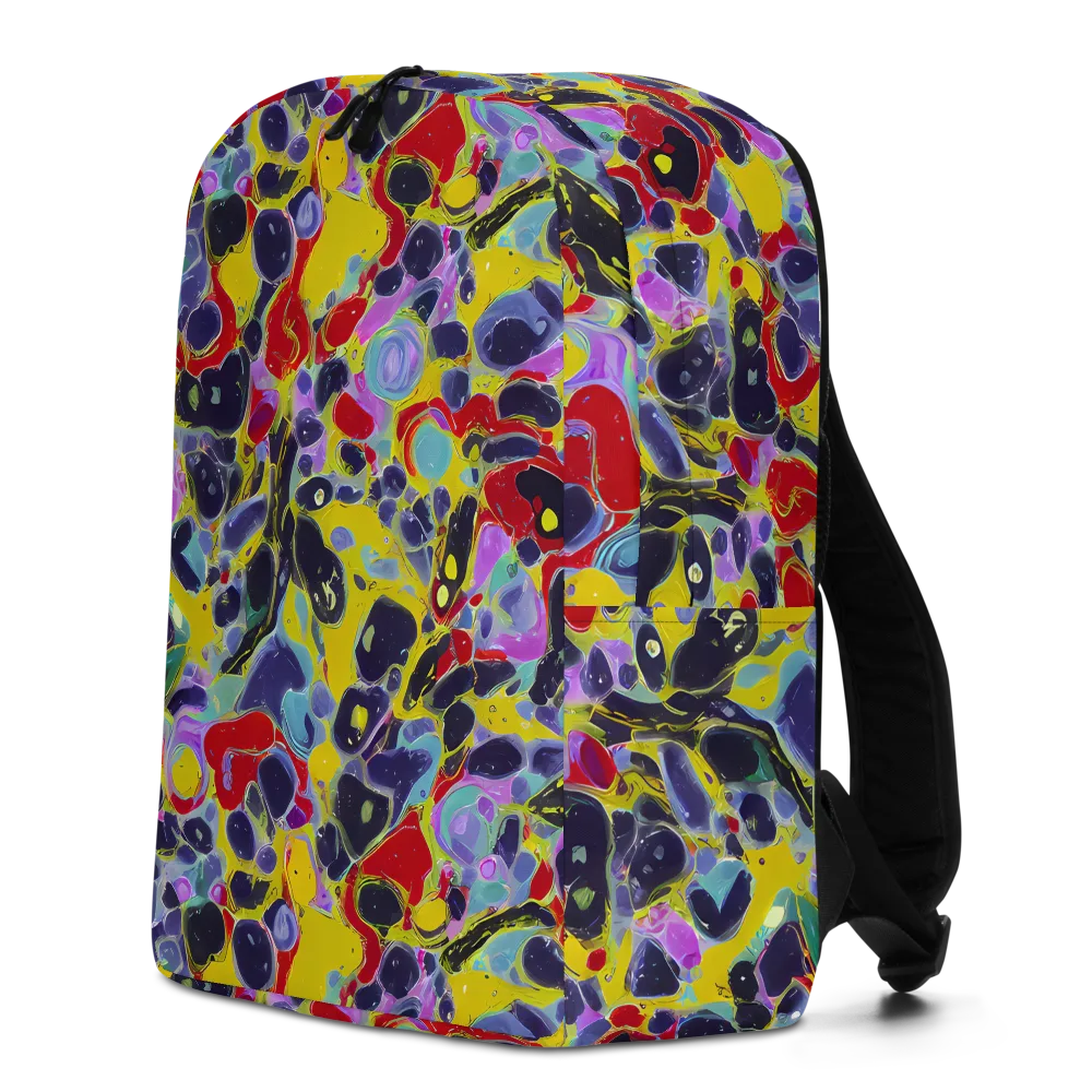 Acid Jewelbox on Minimalist Backpack — Left