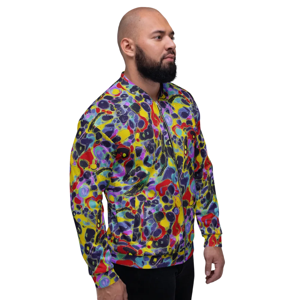Acid Jewelbox on Bomber Jacket — Right