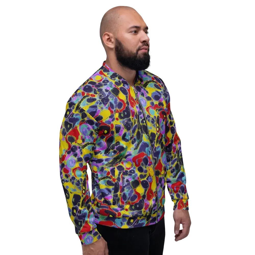 Acid Jewelbox on Bomber Jacket — Right