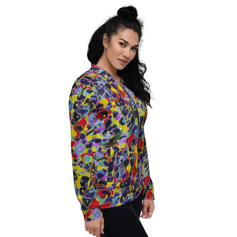 Acid Jewelbox on Bomber Jacket — Right