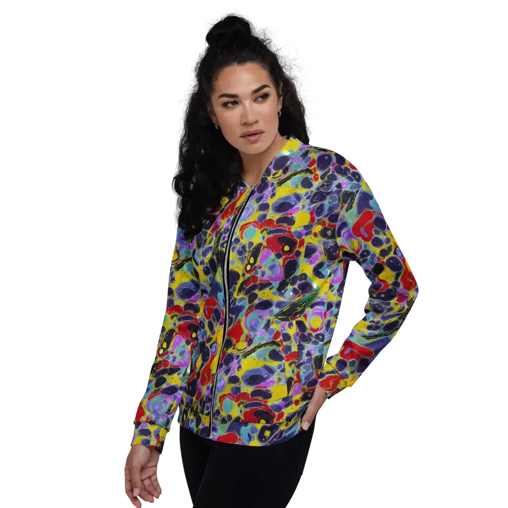 Acid Jewelbox on Bomber Jacket — Left