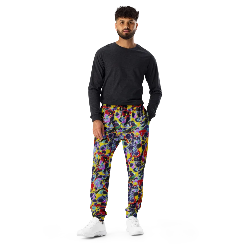 Acid Jewelbox on Men's Joggers — Front