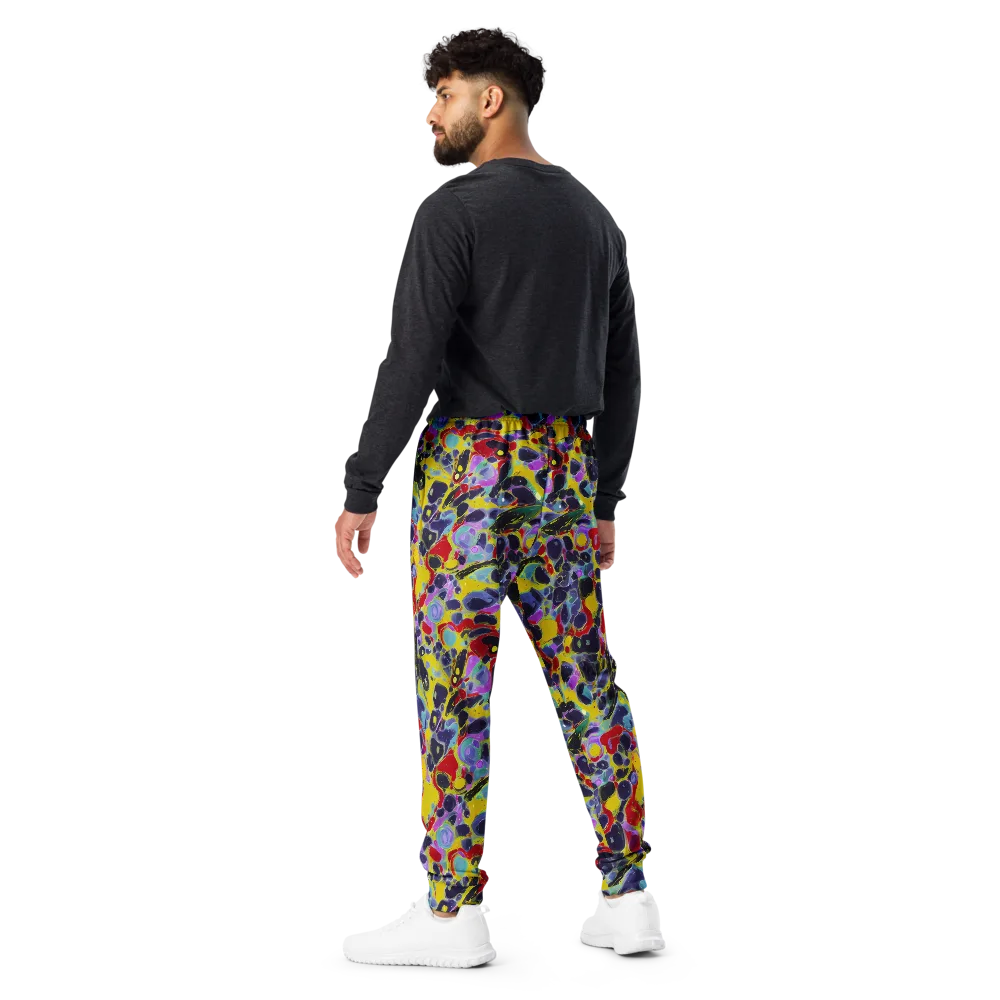 Acid Jewelbox on Men's Joggers — Back