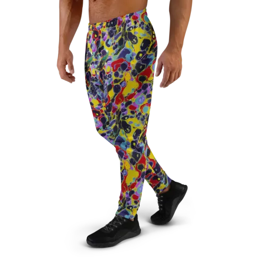 Acid Jewelbox on a Men's Joggers