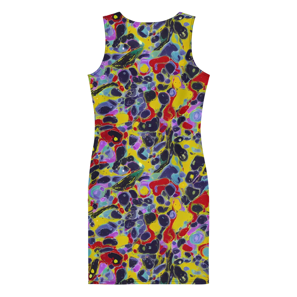 Acid Jewelbox on Bodycon Dress — Back