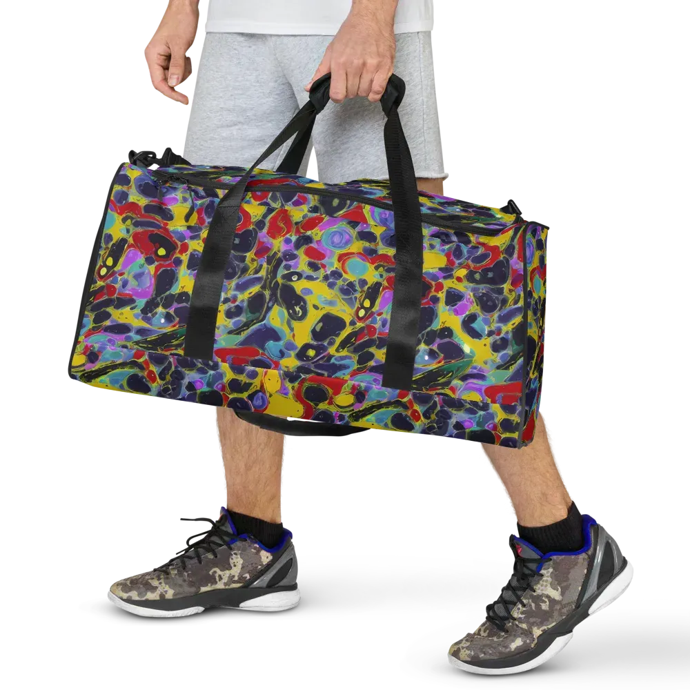 Acid Jewelbox on Duffle Bag — Front