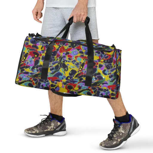 Acid Jewelbox on a Duffle Bag