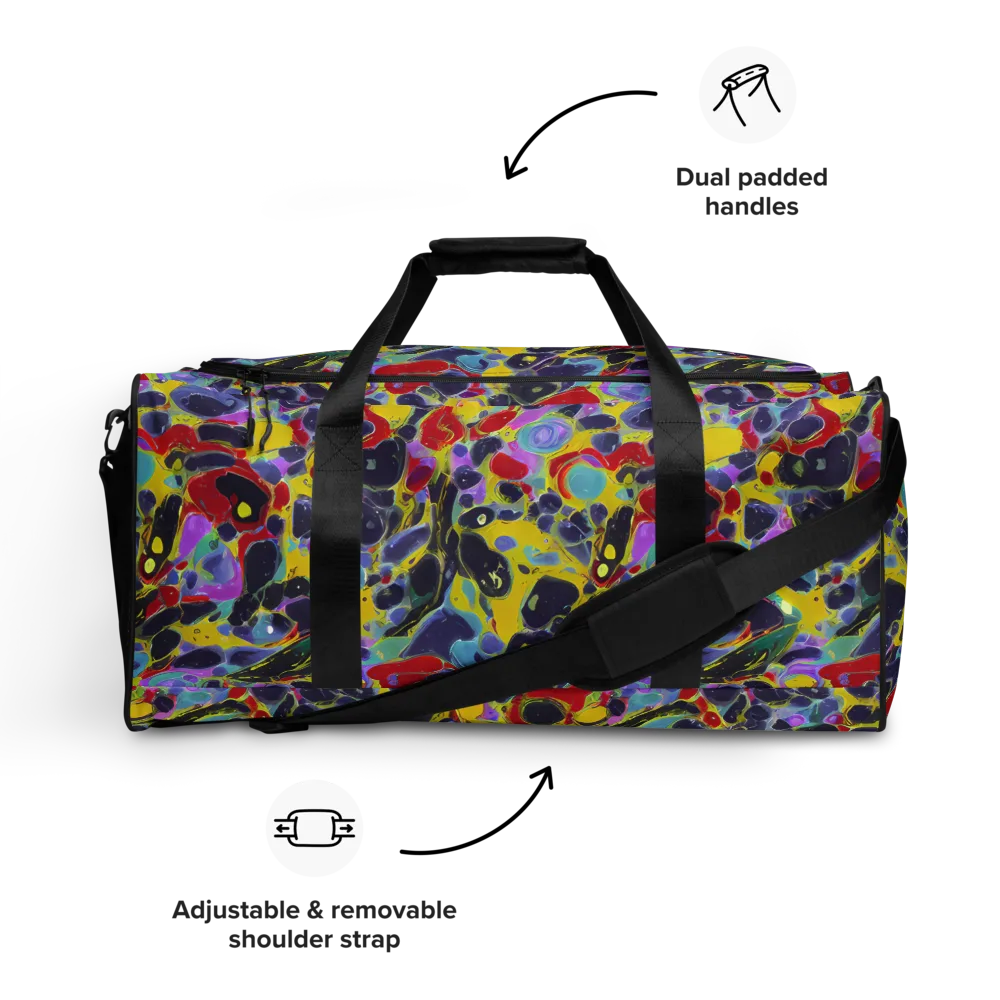 Acid Jewelbox on Duffle Bag — Front