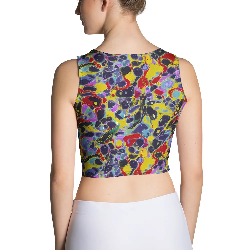 Acid Jewelbox on Crop Top — Back