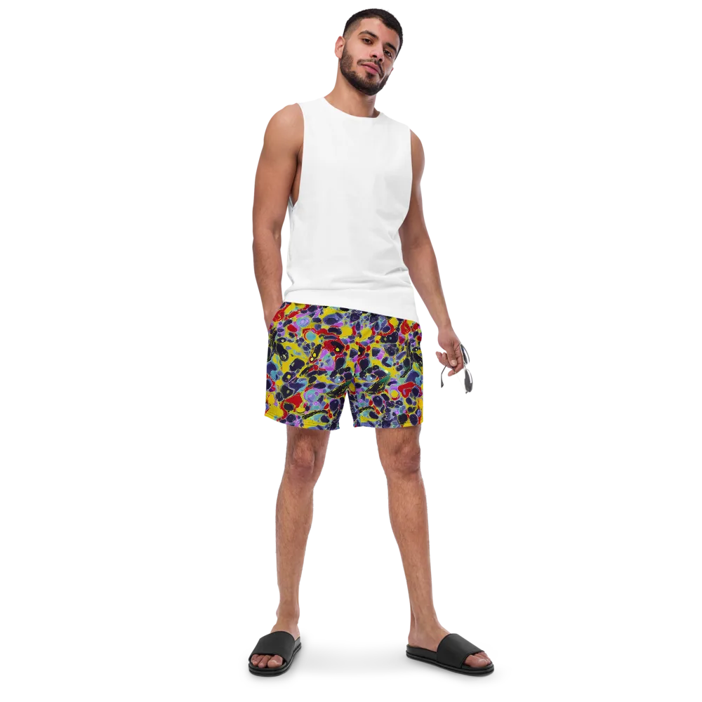 Acid Jewelbox on Swim Trunks — Front