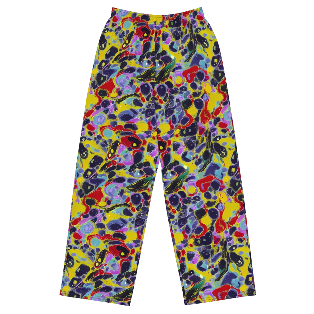Acid Jewelbox on Wide-Leg Pants — Front