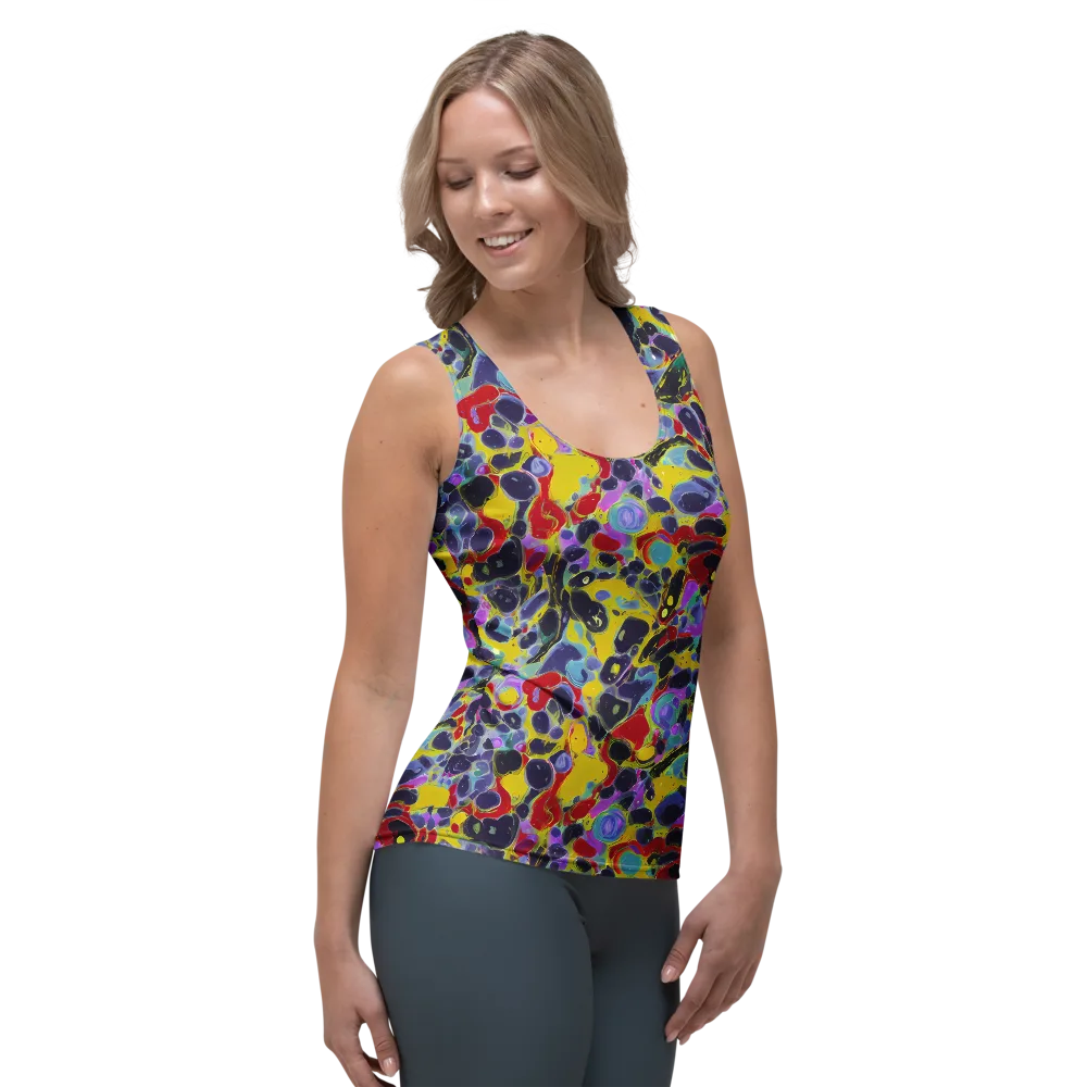 Acid Jewelbox on Women's Tank Top — Right Front