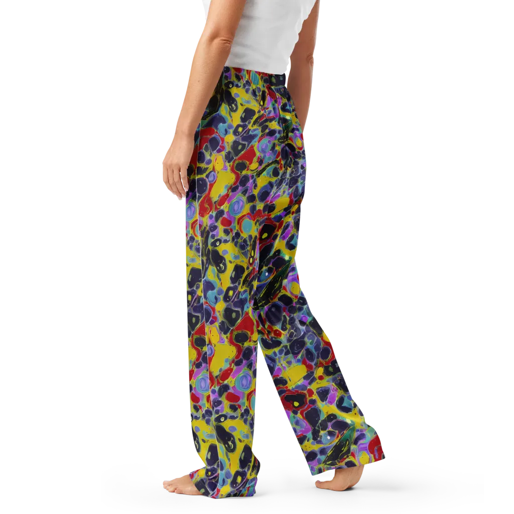 Acid Jewelbox on Women's Pajama Pants — Left
