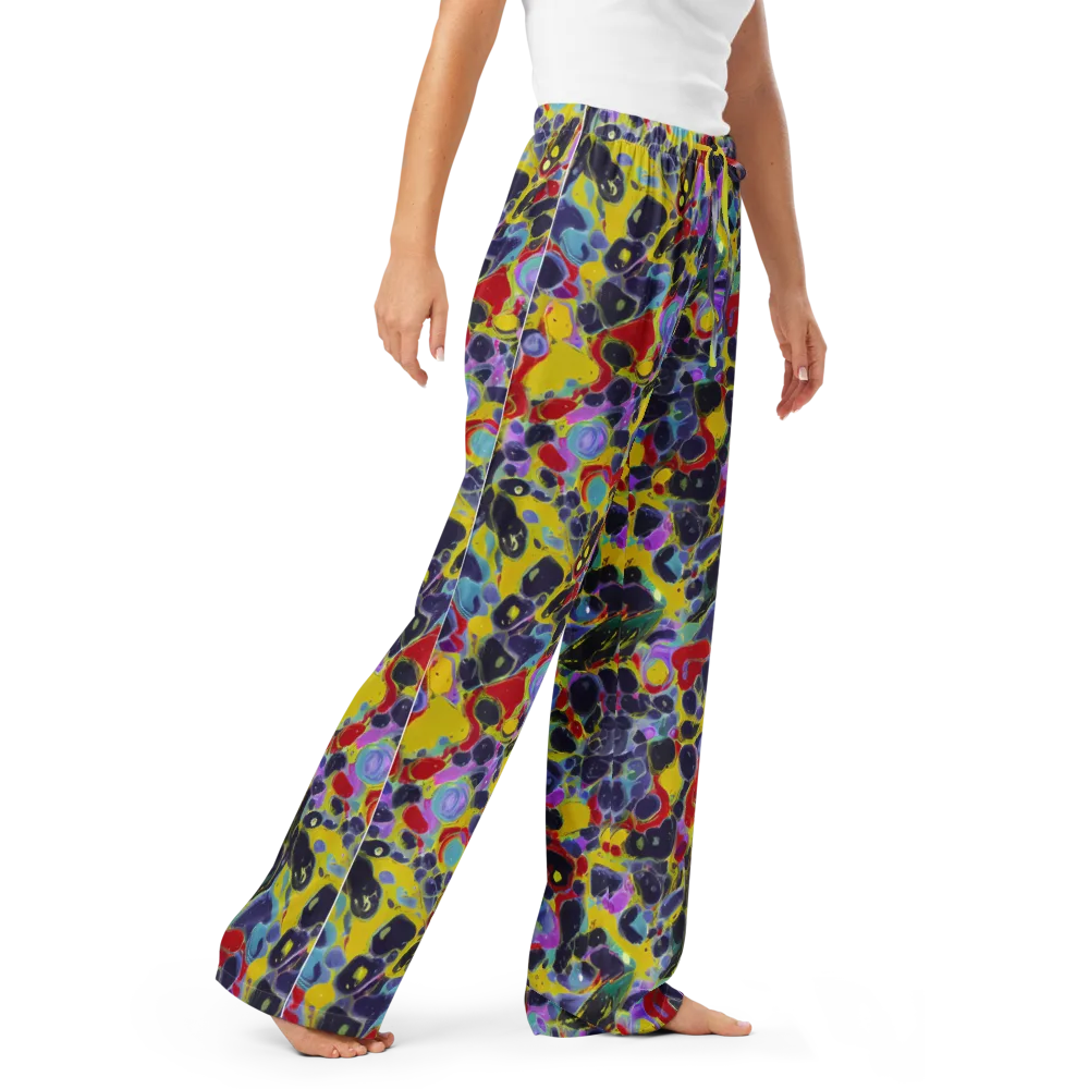 Acid Jewelbox on Women's Pajama Pants — Right Front
