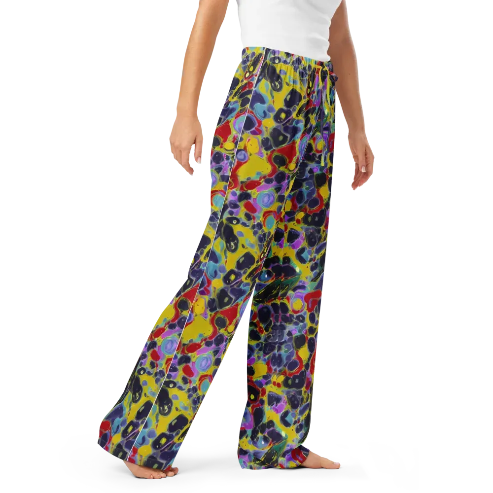 Acid Jewelbox on Women's Pajama Pants — Right Front