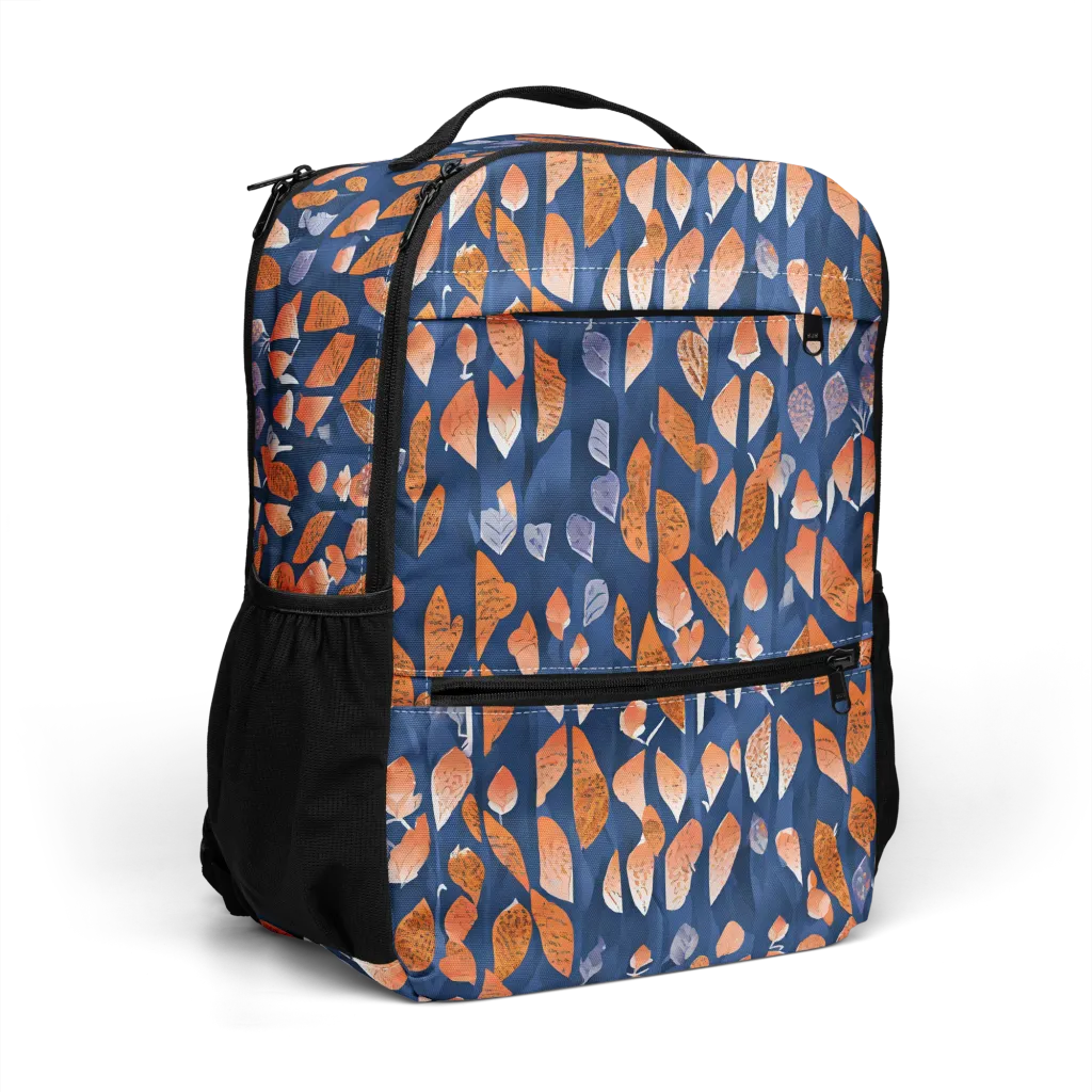 Ember Leaves on Utility Backpack — Right Front