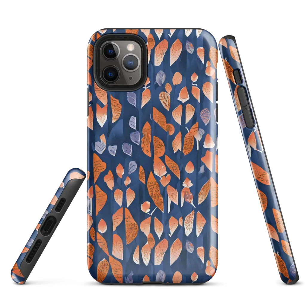 Ember Leaves on Tough Case for iPhone® — Front