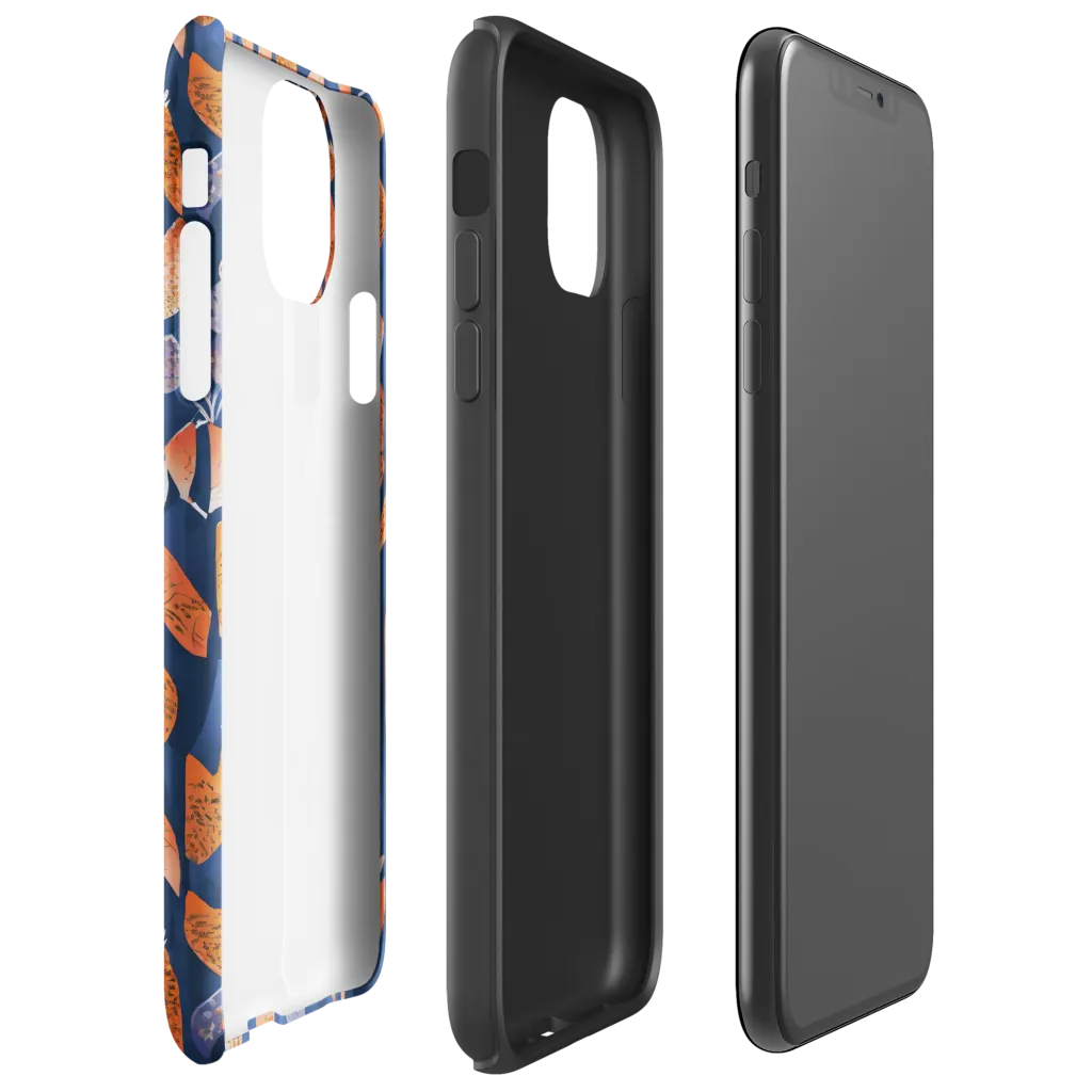 Ember Leaves on Tough Case for iPhone® — Right