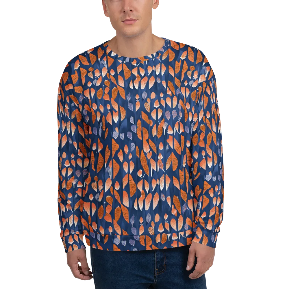Ember Leaves on Sweatshirt — Front