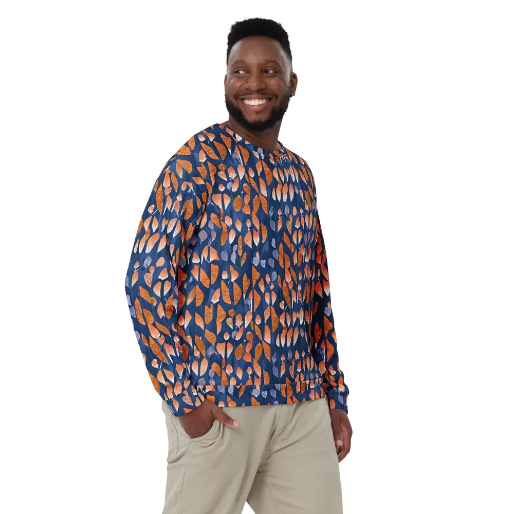 Ember Leaves on Sweatshirt — Front