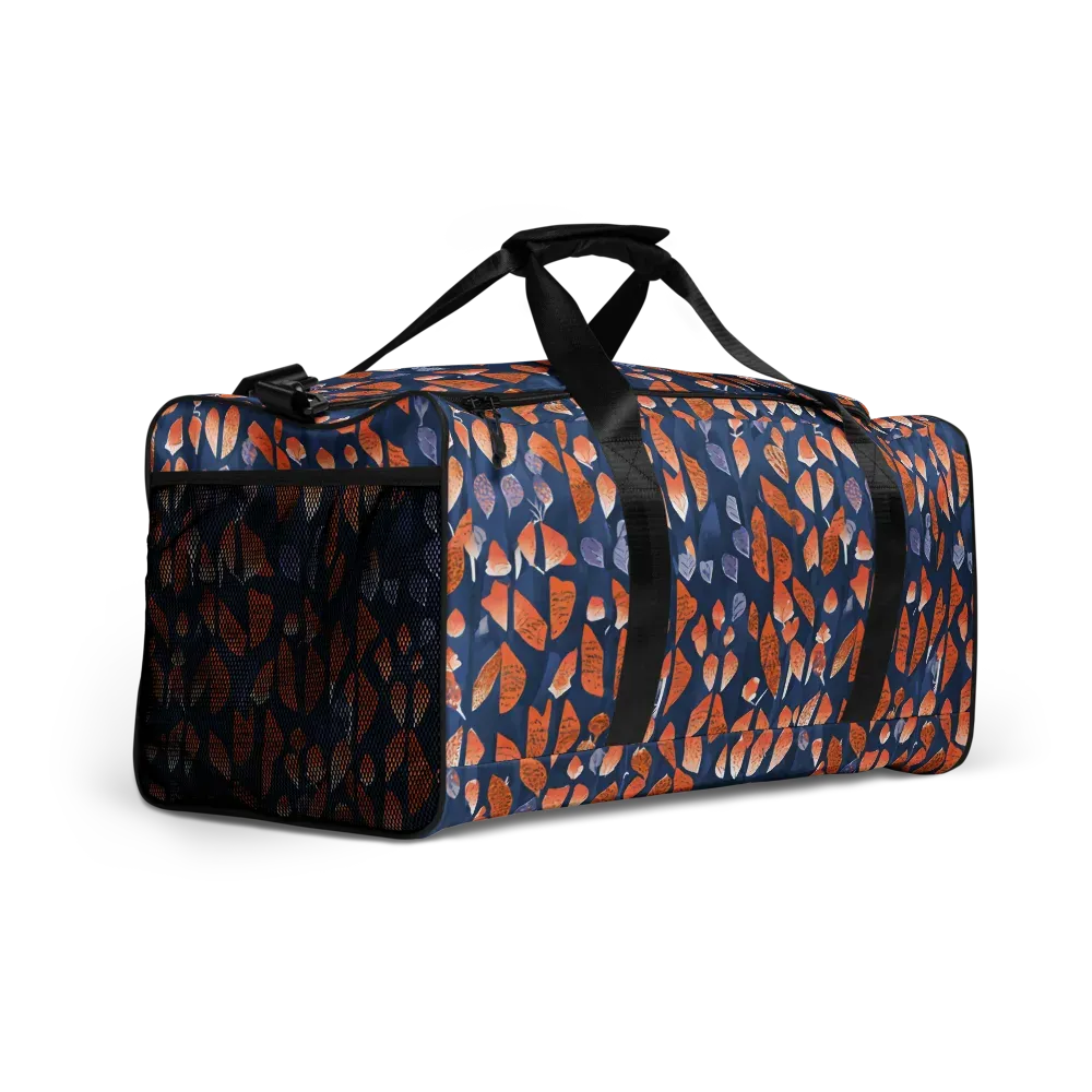 Ember Leaves on Duffle Bag — Right Front