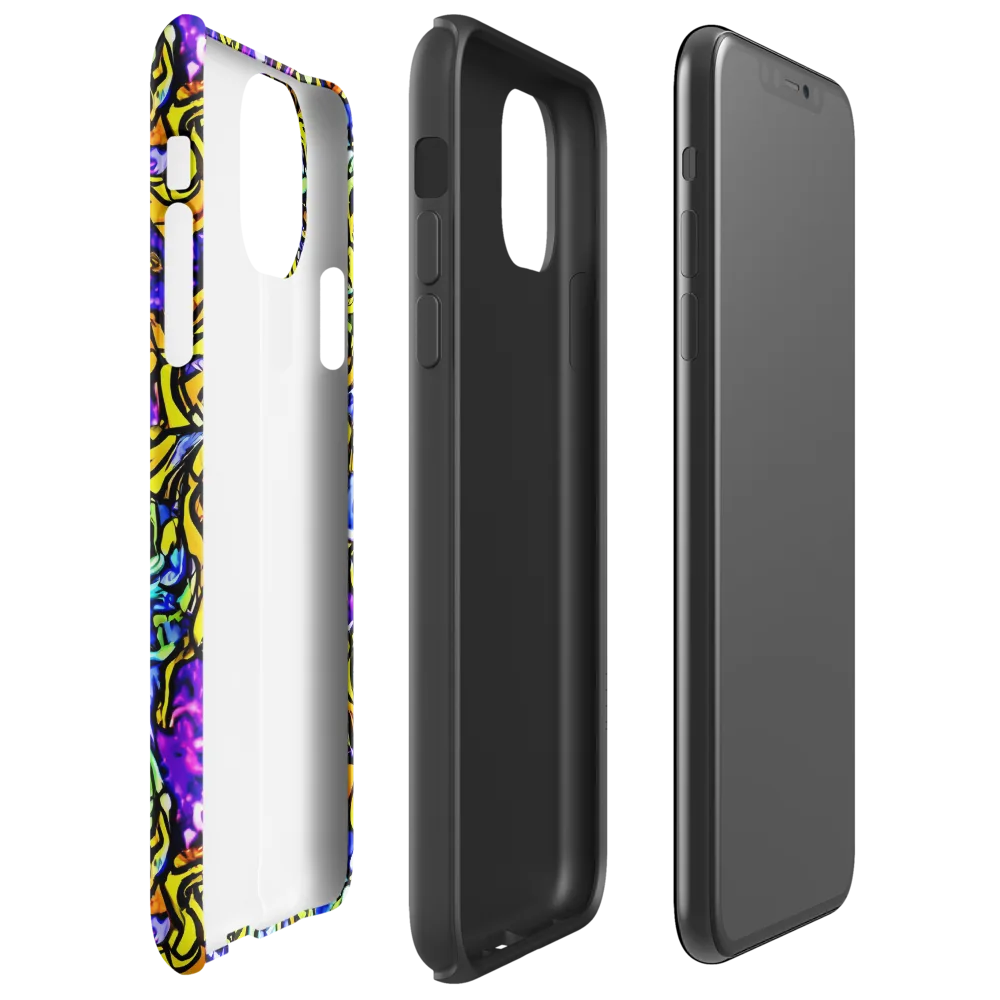 Jewel Frenzy on Tough Case for iPhone® — Right