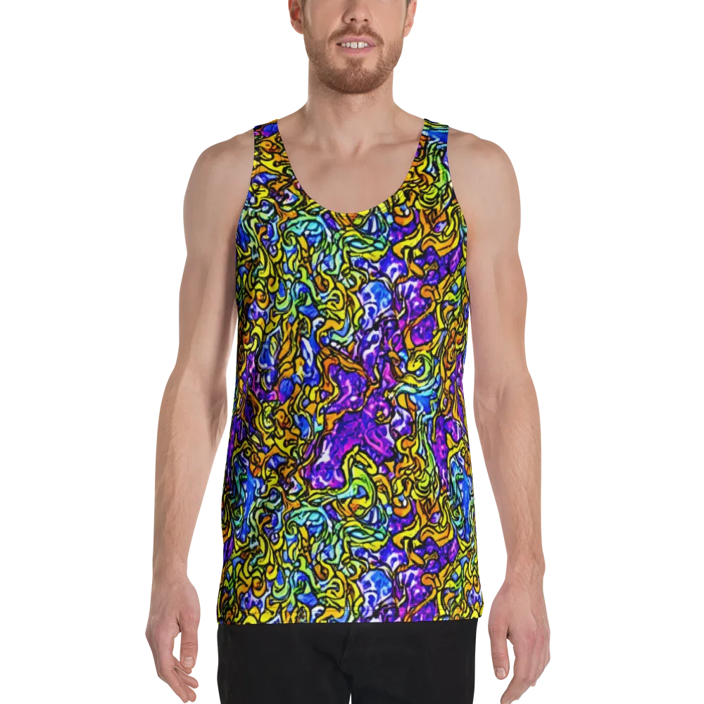 Jewel Frenzy on Men's Tank Top — Front