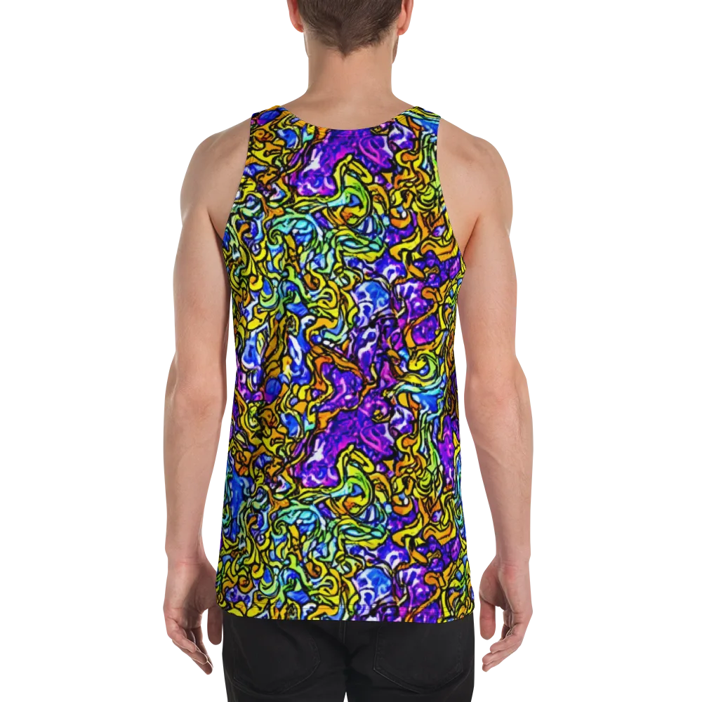 Jewel Frenzy on Men's Tank Top — Back