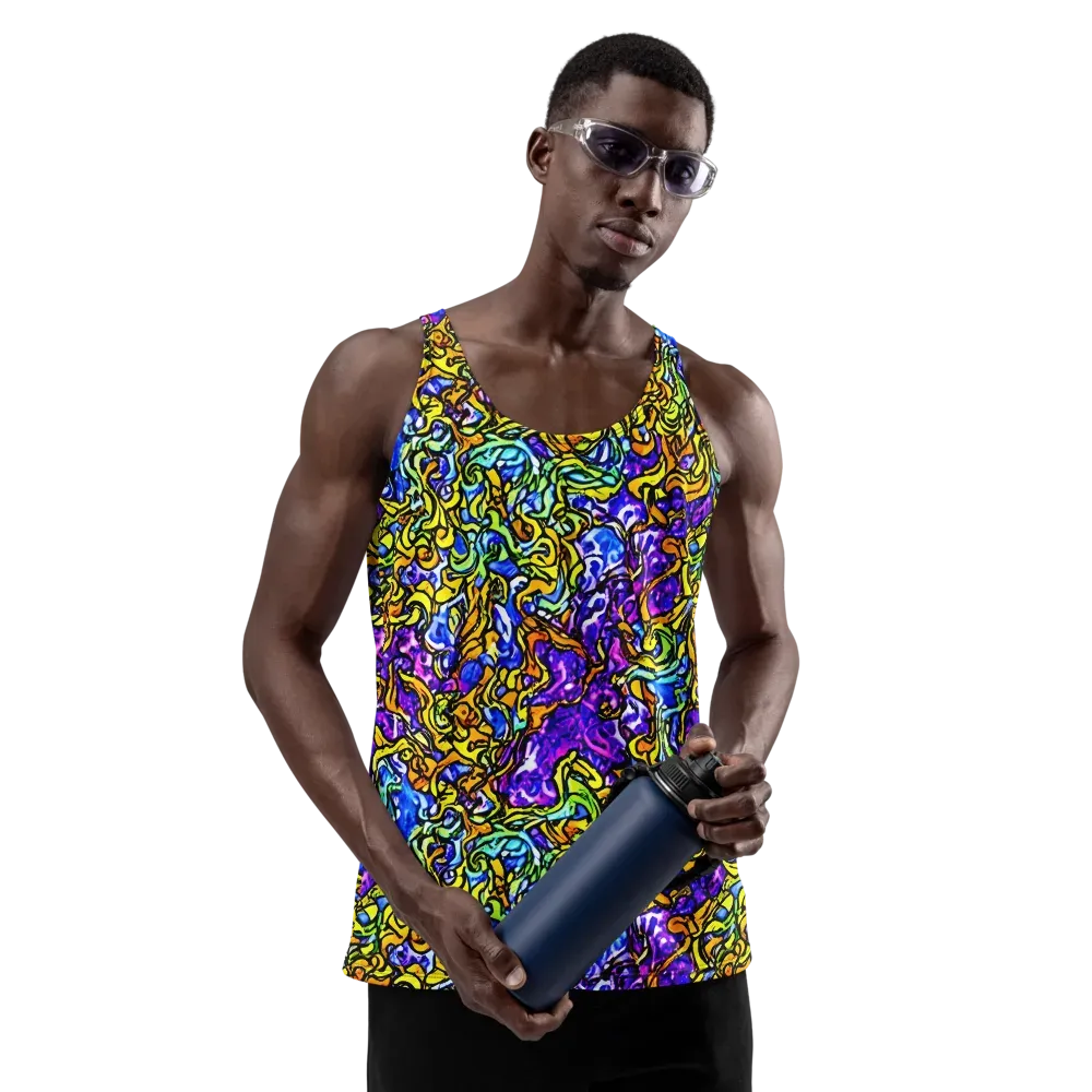 Jewel Frenzy on Men's Tank Top — Front