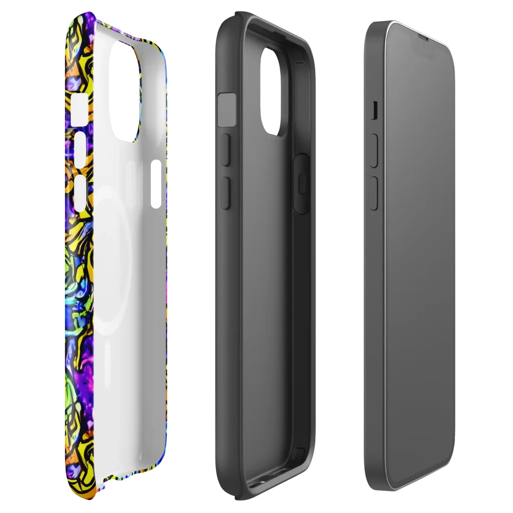 Jewel Frenzy on MagSafe Tough Case for iPhone® — Front