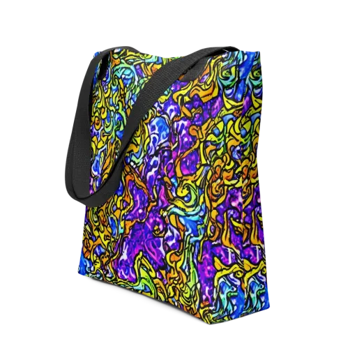 Jewel Frenzy on a Tote Bag