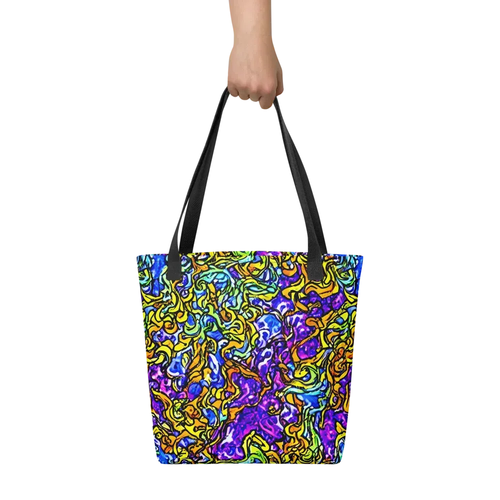Jewel Frenzy on Tote Bag — Front