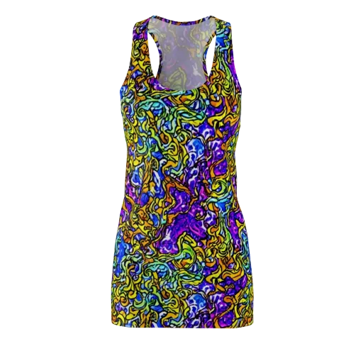 Jewel Frenzy on a Racerback Dress