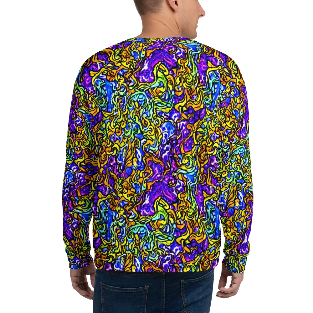 Jewel Frenzy on Sweatshirt — Back