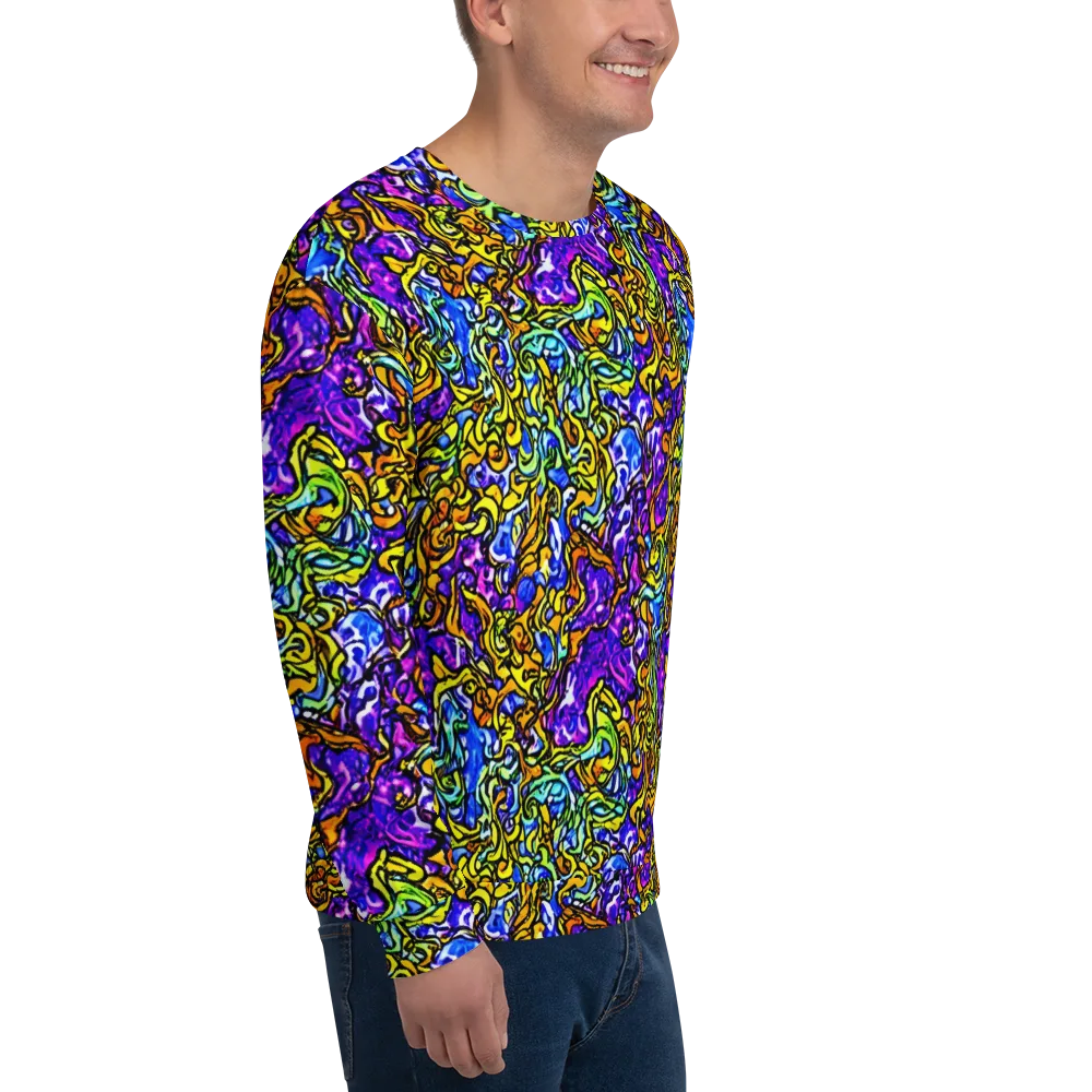 Jewel Frenzy on Sweatshirt — Right Front