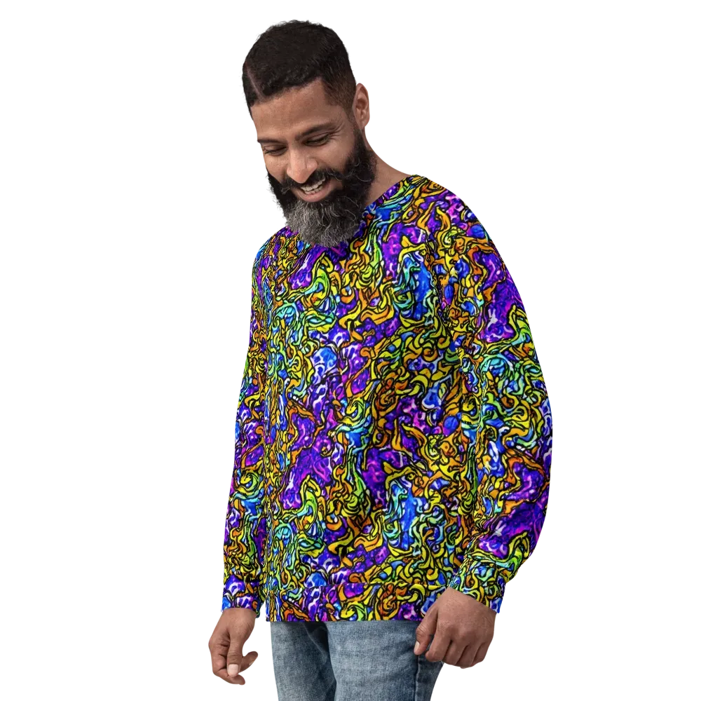 Jewel Frenzy on Sweatshirt — Left Front