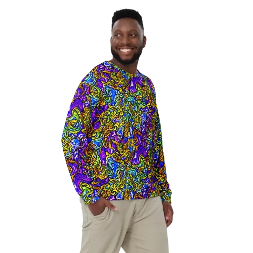 Jewel Frenzy on a Sweatshirt