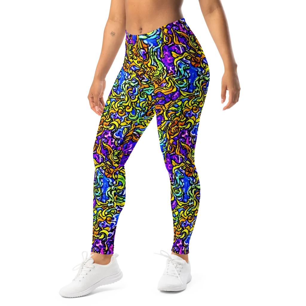 Jewel Frenzy on Leggings — Left Front