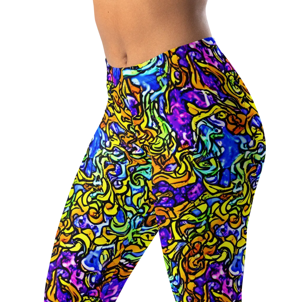 Jewel Frenzy on Leggings — Left Front