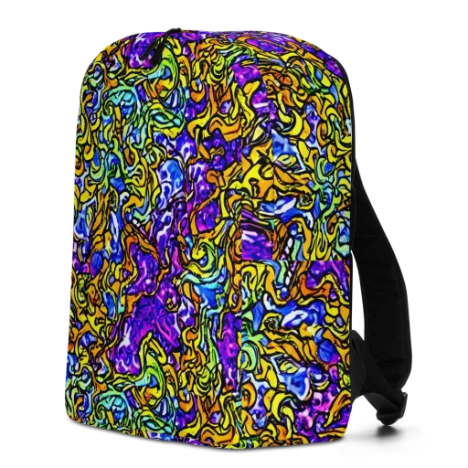 Jewel Frenzy on a Minimalist Backpack
