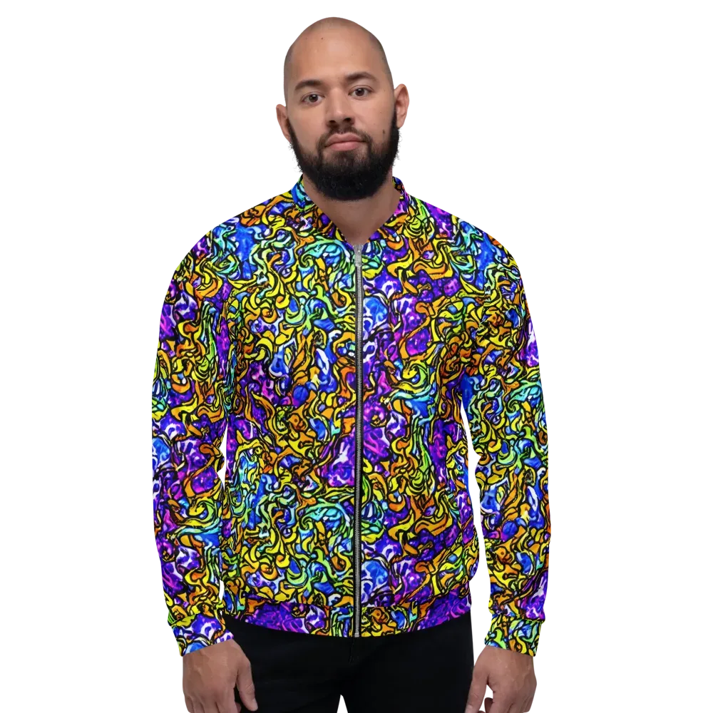 Jewel Frenzy on Bomber Jacket — Front