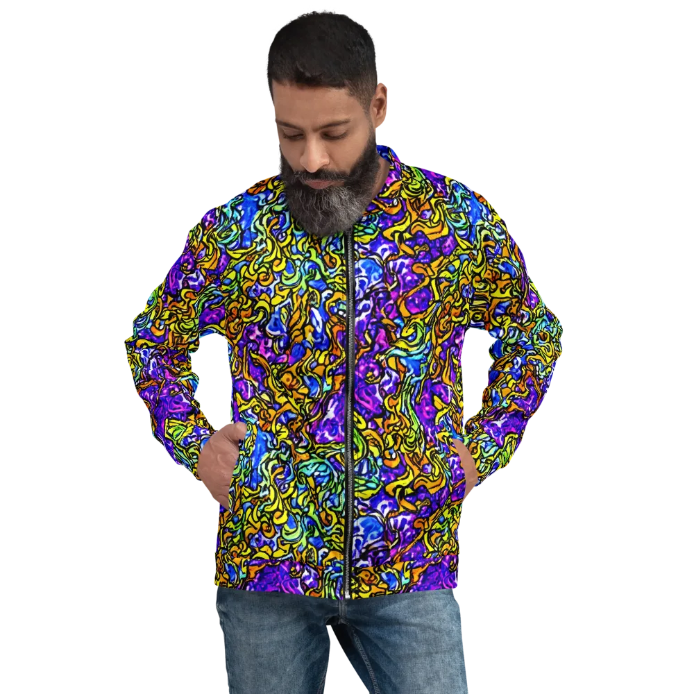 Jewel Frenzy on Bomber Jacket — Front