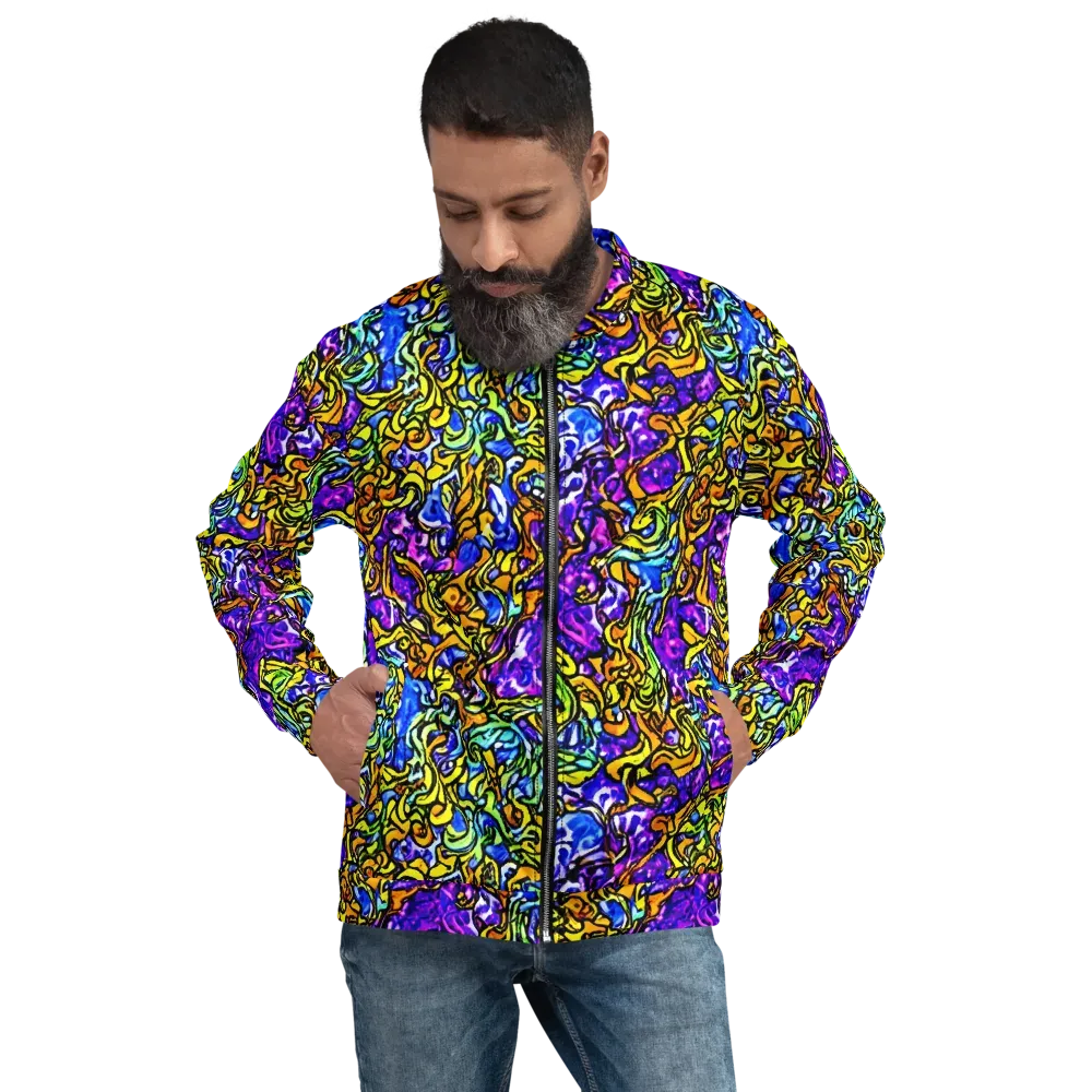Jewel Frenzy on Bomber Jacket — Front