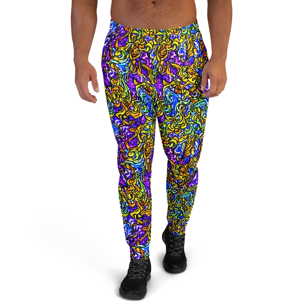 Jewel Frenzy on Men's Joggers — Front